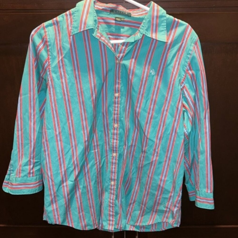 Striped Button Down Shirt
